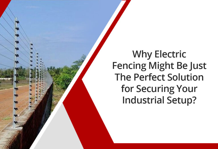 electric fencing for indsutrial setup
