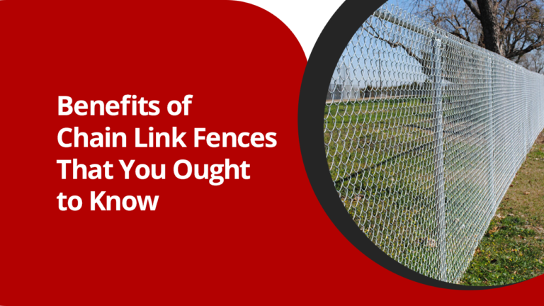 benefits of chain link fence