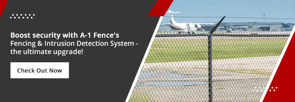 Boost security with A-1 Fence's Fencing & Intrusion Detection System - the ultimate upgrade!