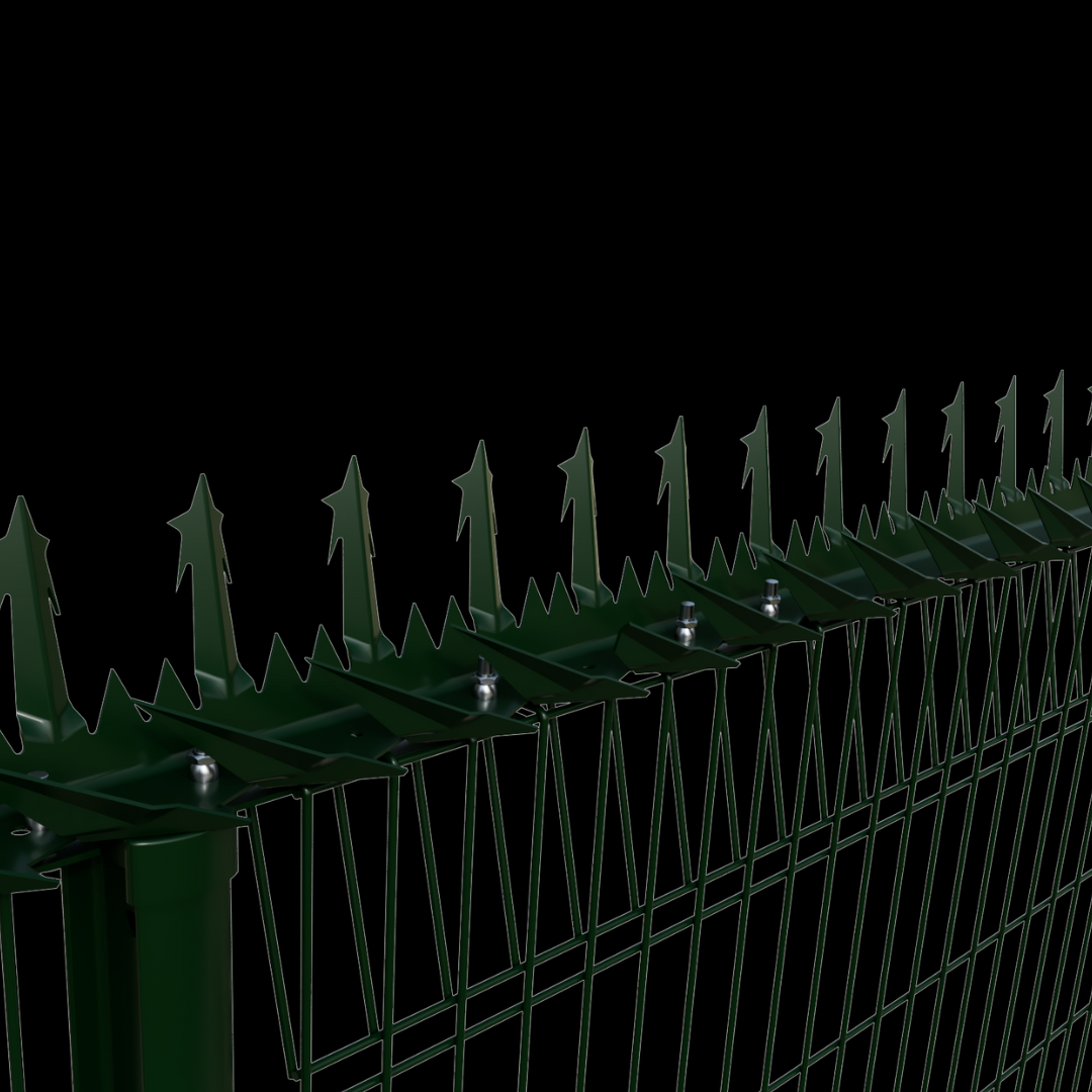 Wall Spike as Fence Top