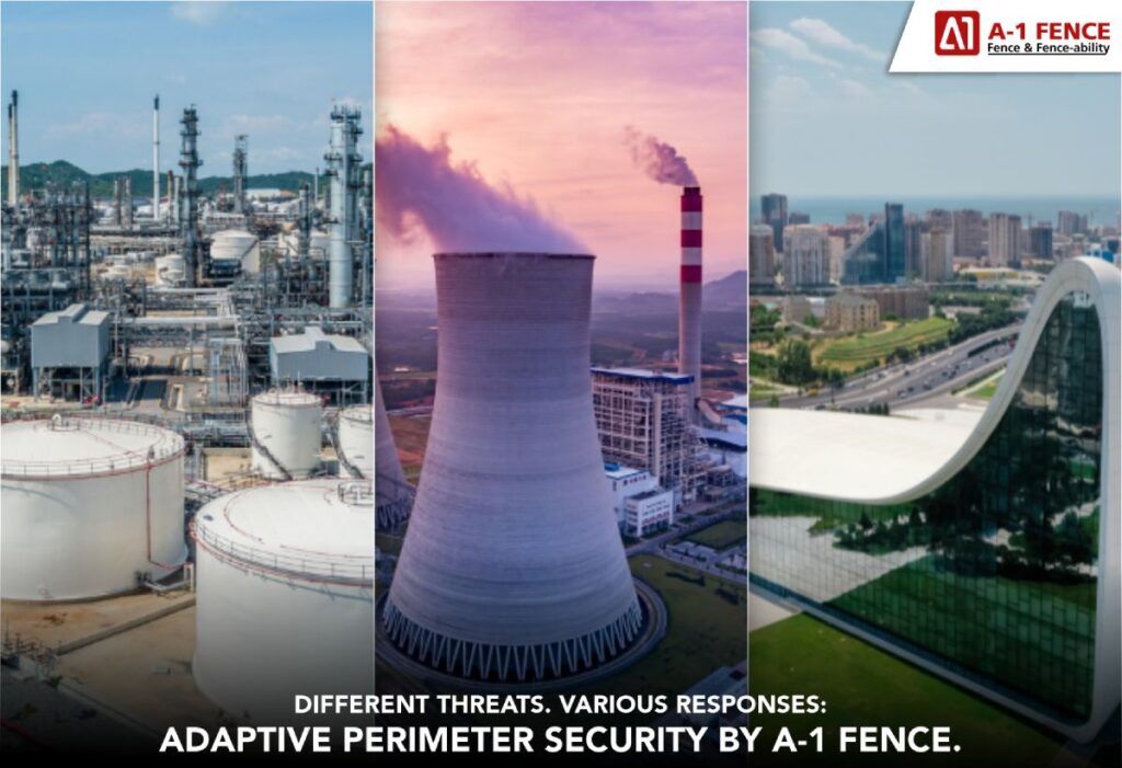 perimeter security fence